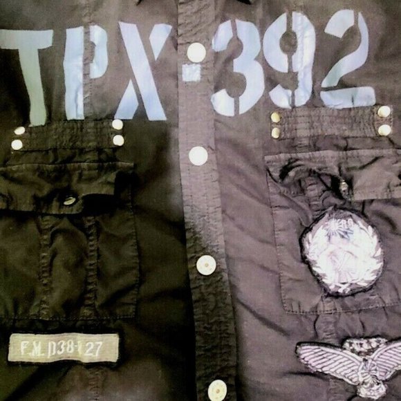 INC International Concepts Short Sleeves Polo Black Large - Picture 3 of 6